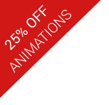 25% off animations